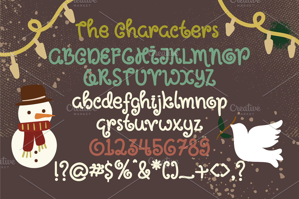 Holly Jolly Font in Script Fonts - product preview 8