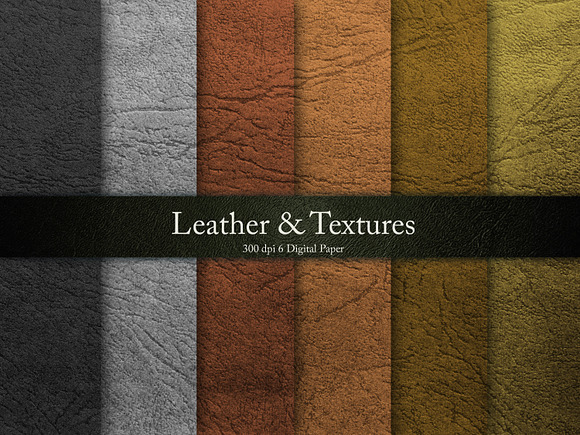 Leather Textures - BUNDLE in Textures - product preview 15