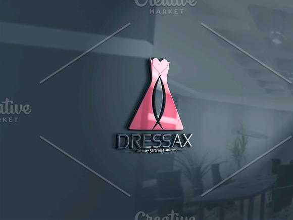 Dresses Logo in Logo Templates - product preview 3