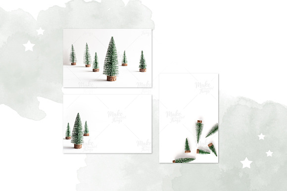 Bundle / Christmas trees  in Product Mockups - product preview 2