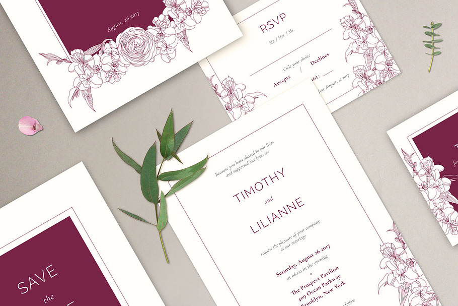 Phoenician Suite in Wedding Templates - product preview 8