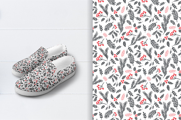 Cosy Winter Patterns in Illustrations - product preview 3