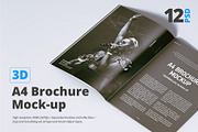A4 Magazine | Brochure Mock-up