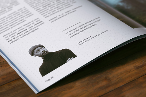 A4 Magazine | Brochure Mock-up in Print Mockups - product preview 14