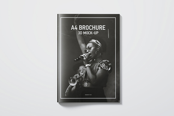 A4 Magazine | Brochure Mock-up in Print Mockups - product preview 28