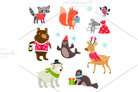 BIG CHRISTMAS SET in Illustrations - product preview 1