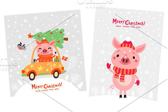 BIG CHRISTMAS SET in Illustrations - product preview 3