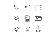 Office outline icon3