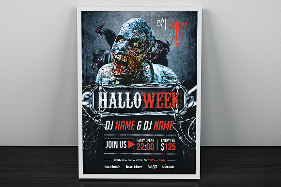Halloweek - Flyer / Poster in Flyer Templates - product preview 2