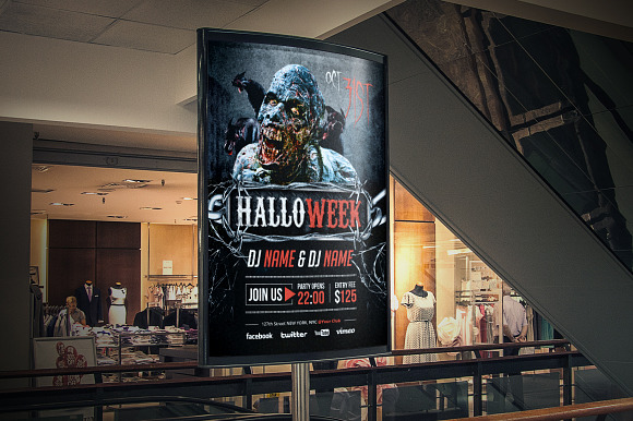 Halloweek - Flyer / Poster in Flyer Templates - product preview 3