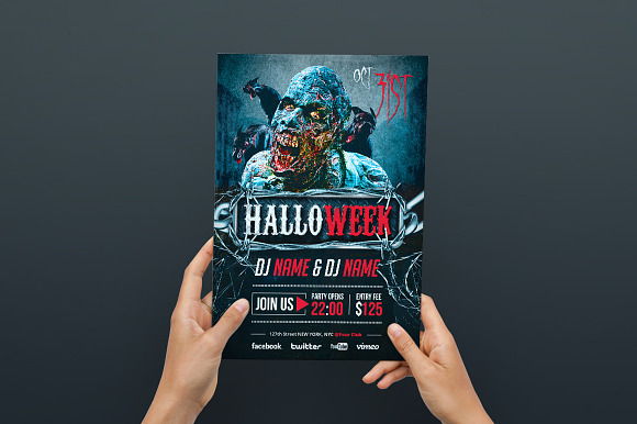 Halloweek - Flyer / Poster in Flyer Templates - product preview 4