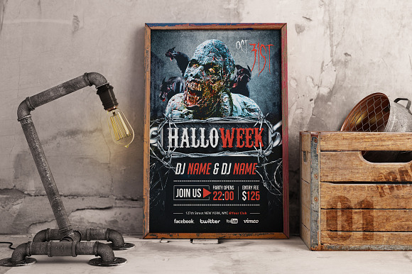 Halloweek - Flyer / Poster in Flyer Templates - product preview 7