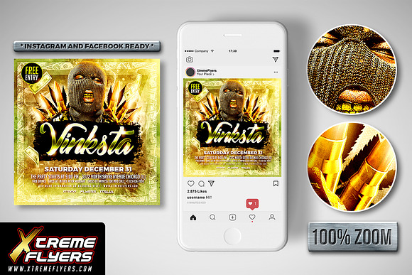 Hip Hop Artist Flyer in Flyer Templates - product preview 1