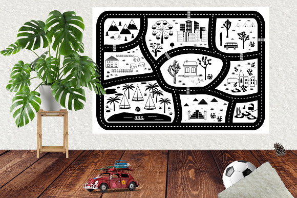    Road Play Mat Collection in Objects - product preview 3