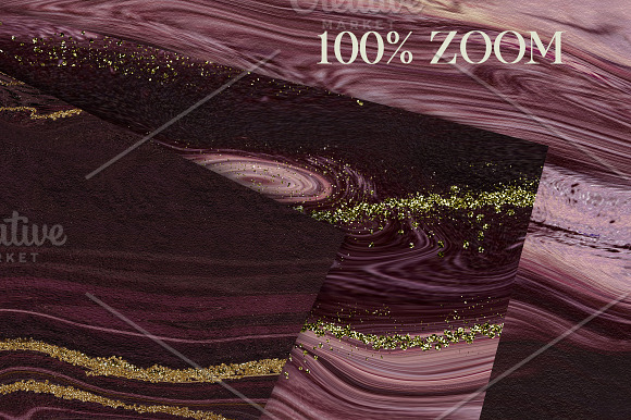 Mauve Pink n Gold Marble backgrounds in Textures - product preview 1