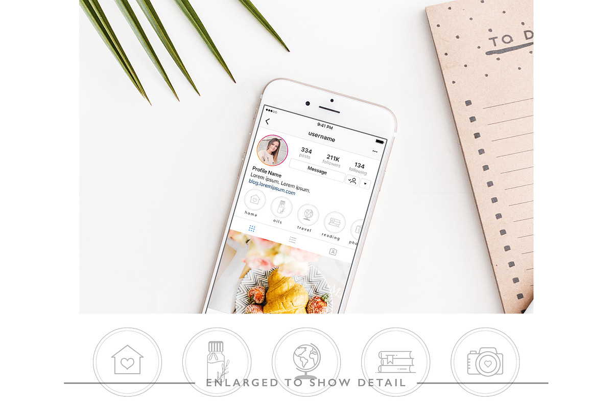 150 White Instagram Highlight Covers in Instagram Templates - product preview 8