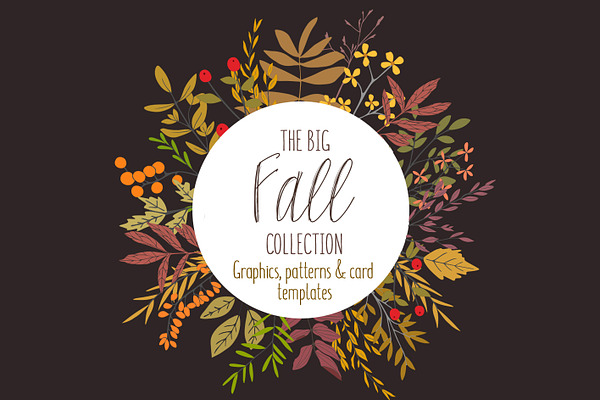 The Big Fall collection of graphics