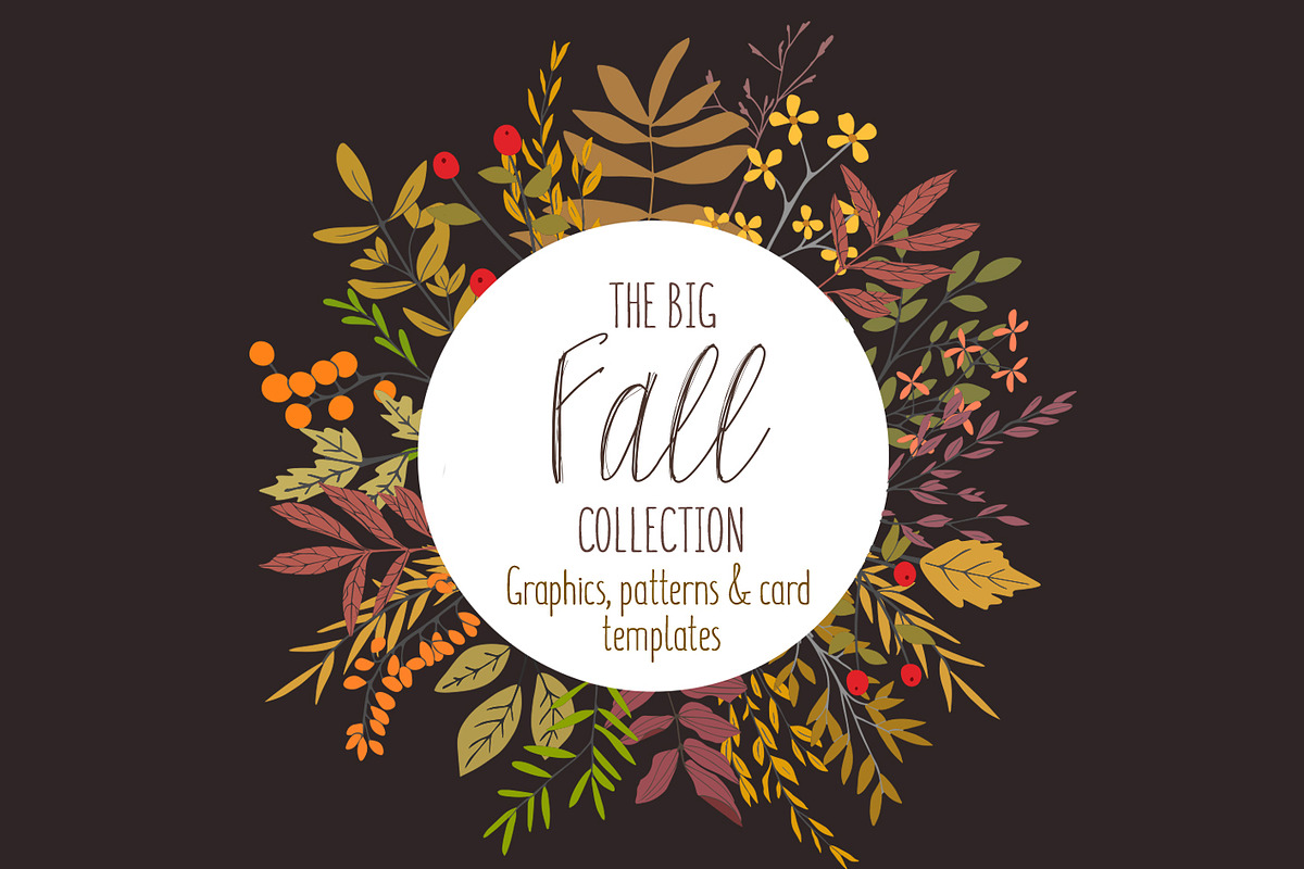 The Big Fall collection of graphics in Illustrations - product preview 8