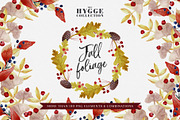 HYGGE Fall Foliage Illustration Set