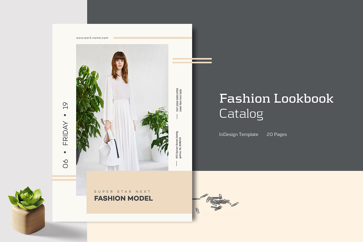  Lookbook - Catalog in Brochure Templates - product preview 8