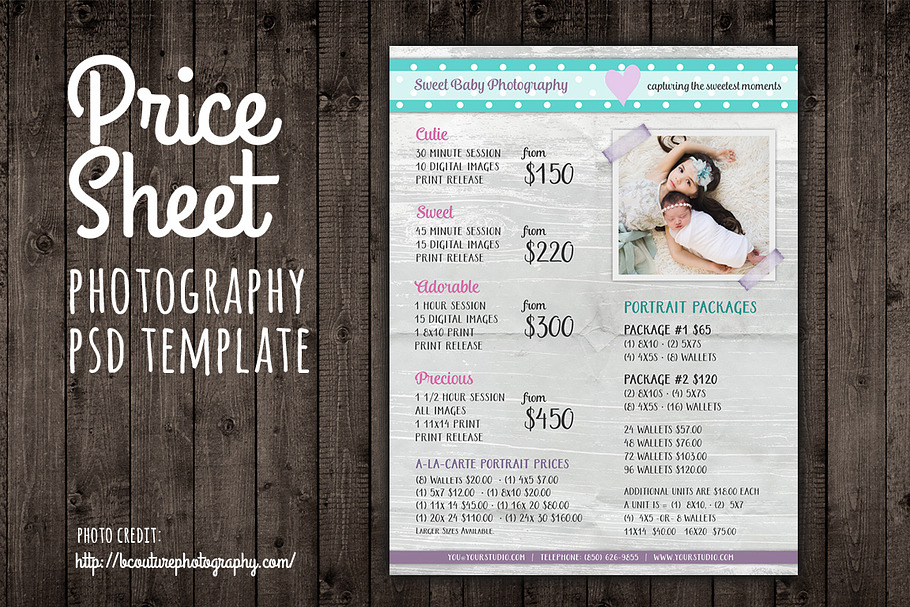 Price Sheet List PSD Template in Templates - product preview 8