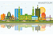 Khartoum Sudan City Skyline
