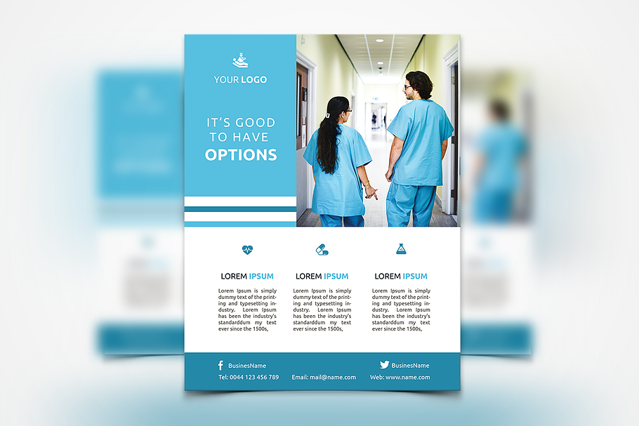 Medicine Flyer in Flyer Templates - product preview 8
