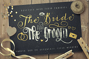 Just Married! Wedding font