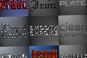 Metal Photoshop Styles Pack 2