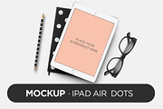 Mockup - iPad Air Dots