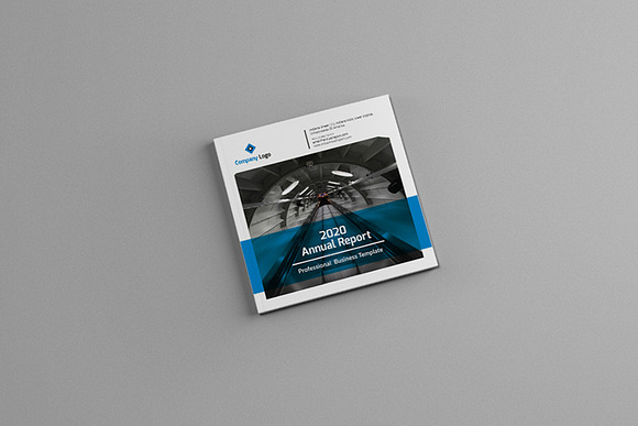 Mblandang - Square Annual Report in Brochure Templates - product preview 2