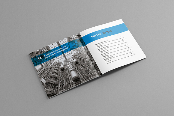 Mblandang - Square Annual Report in Brochure Templates - product preview 3