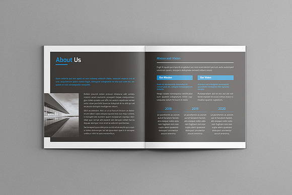 Mblandang - Square Annual Report in Brochure Templates - product preview 5
