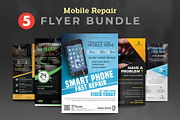 Mobile Repair Service Flyer Bundle