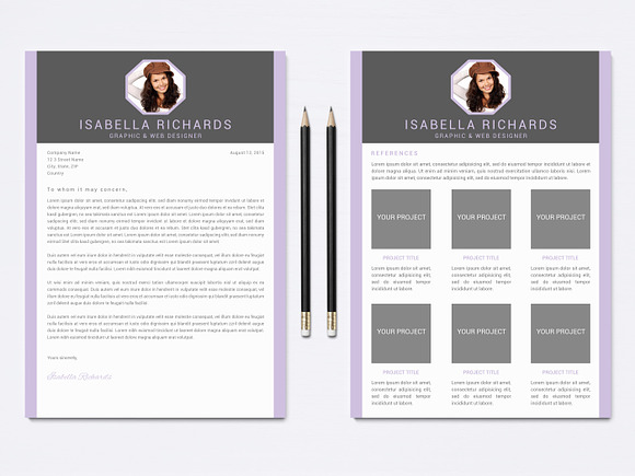 Resume Template 003 for Photoshop in Resume Templates - product preview 1