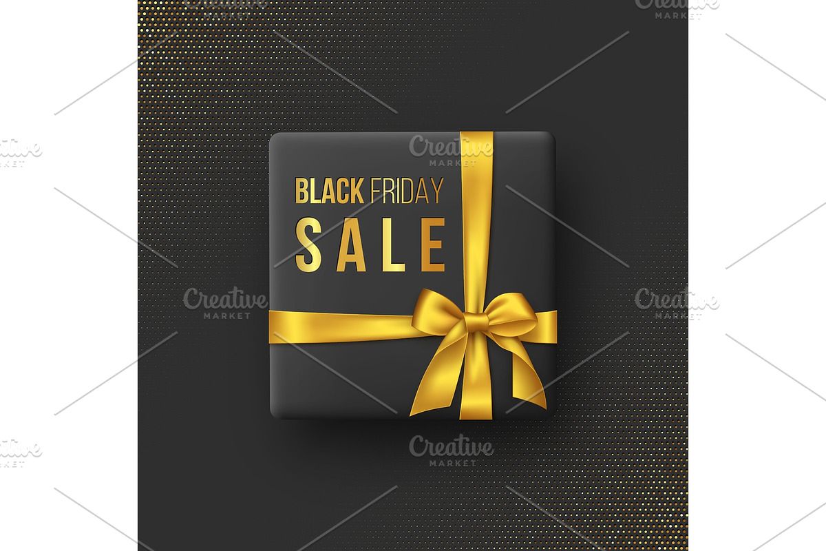 Black Friday sale poster or banner. in Illustrations - product preview 8