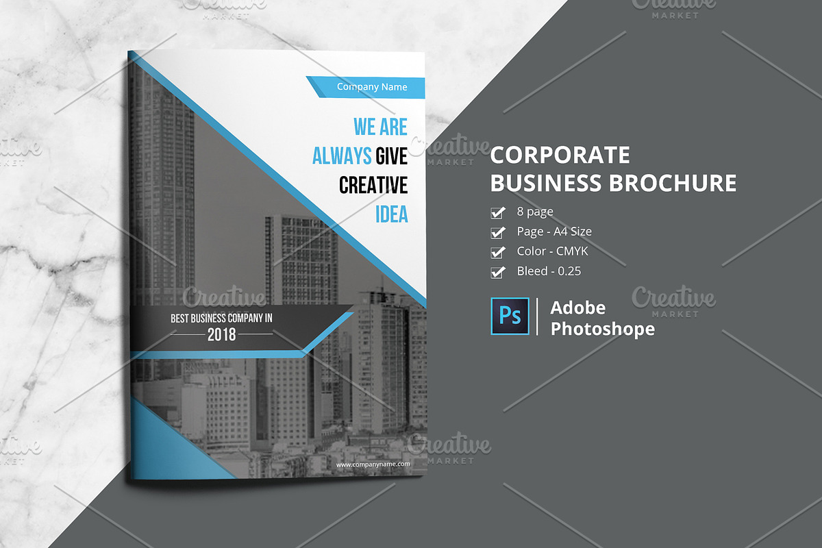 Business Brochure V832 in Brochure Templates - product preview 8