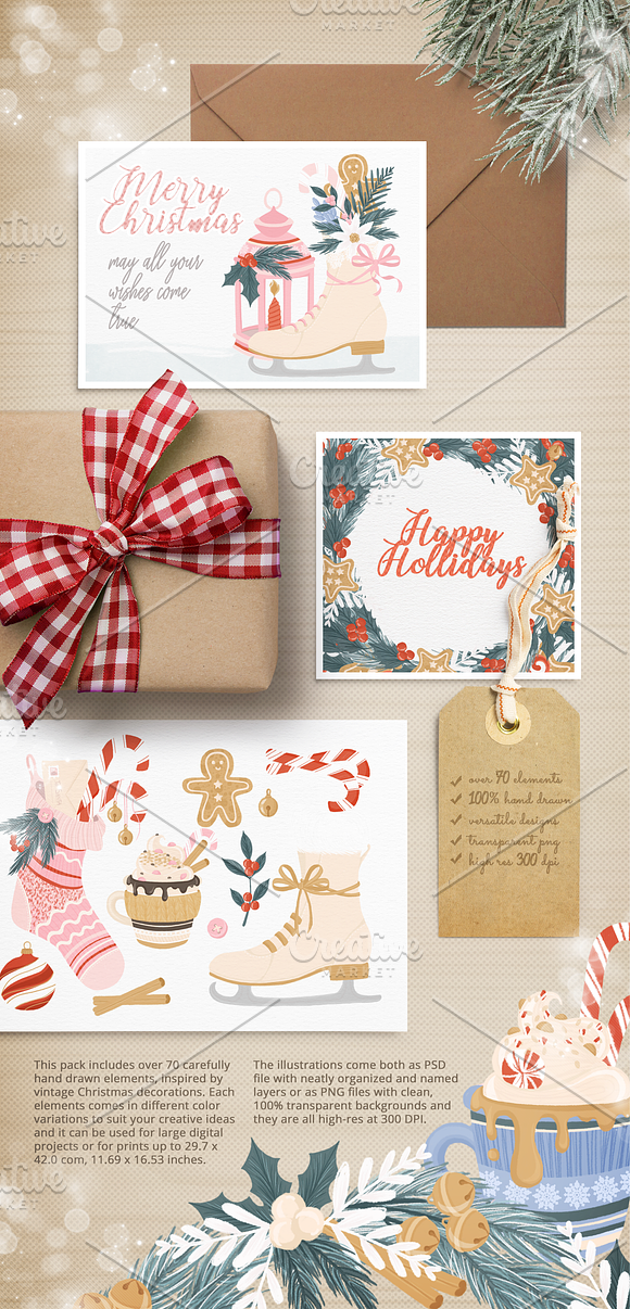 Winter Wonderland Illustration Pack in Illustrations - product preview 1