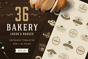 Bakery Logos and Badges