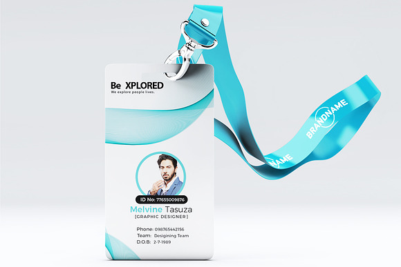 ID Card Bundle Template 10 cards in Stationery Templates - product preview 19