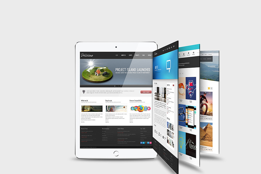 iPad Mock-Up 08 in Mobile & Web Mockups - product preview 8