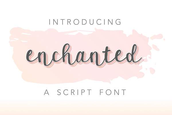 Enchanted: A Script Font