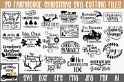 Farmhouse Christmas SVG Bundle
