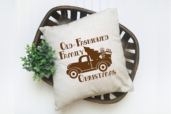 Farmhouse Christmas SVG Bundle in Illustrations - product preview 7