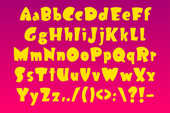 KLOPSY - funny bold display font in Display Fonts - product preview 1