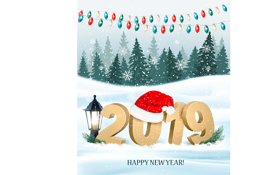 Christmas holiday background  in Illustrations - product preview 8