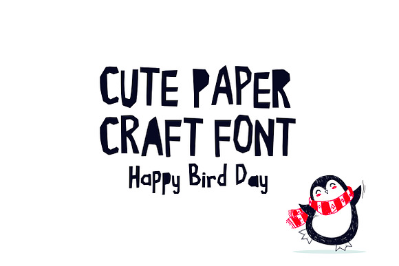Cute Kraft Fonts in Cute Fonts - product preview 2