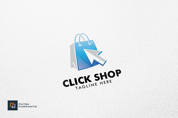 Click Shop - Logo Template in Logo Templates - product preview 1