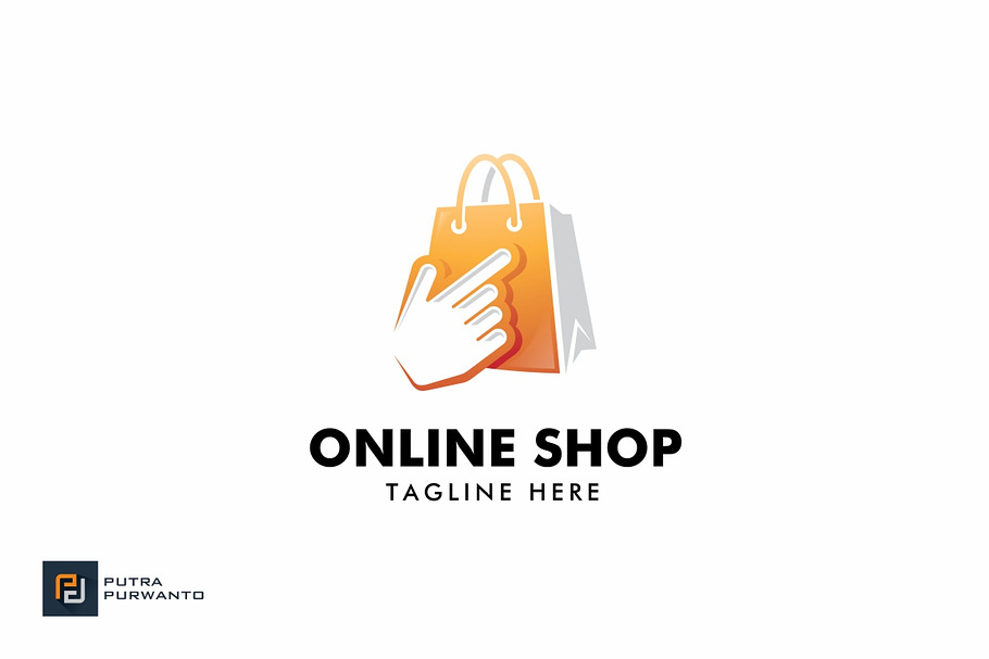 Online Shop - Logo Template in Logo Templates - product preview 8