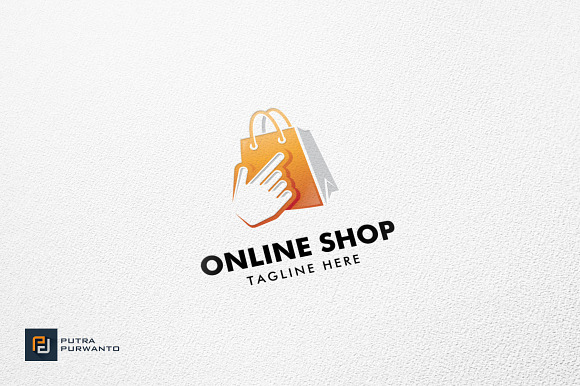 Online Shop - Logo Template in Logo Templates - product preview 1